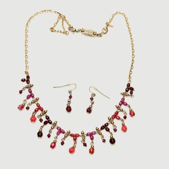 Avon Love Rain Necklace and Earrings Set - Picture 1 of 8